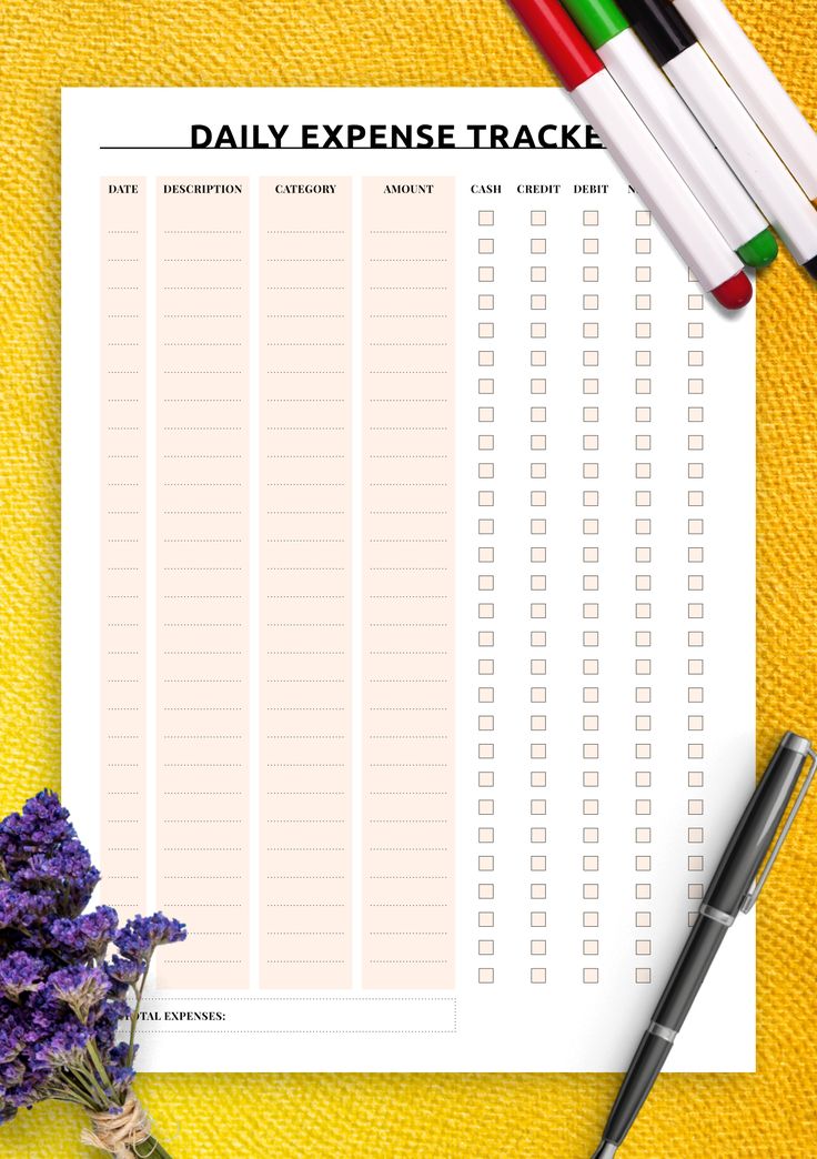 21 Free Budget Printables To Manage Your Money Expense Trackers