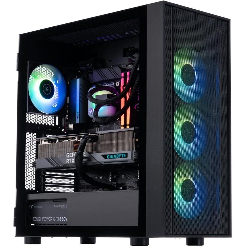 Abs Eurus Aqua High Performance Gaming Pc Windows 11 Home Intel I7 13700F Geforce Rtx 4080