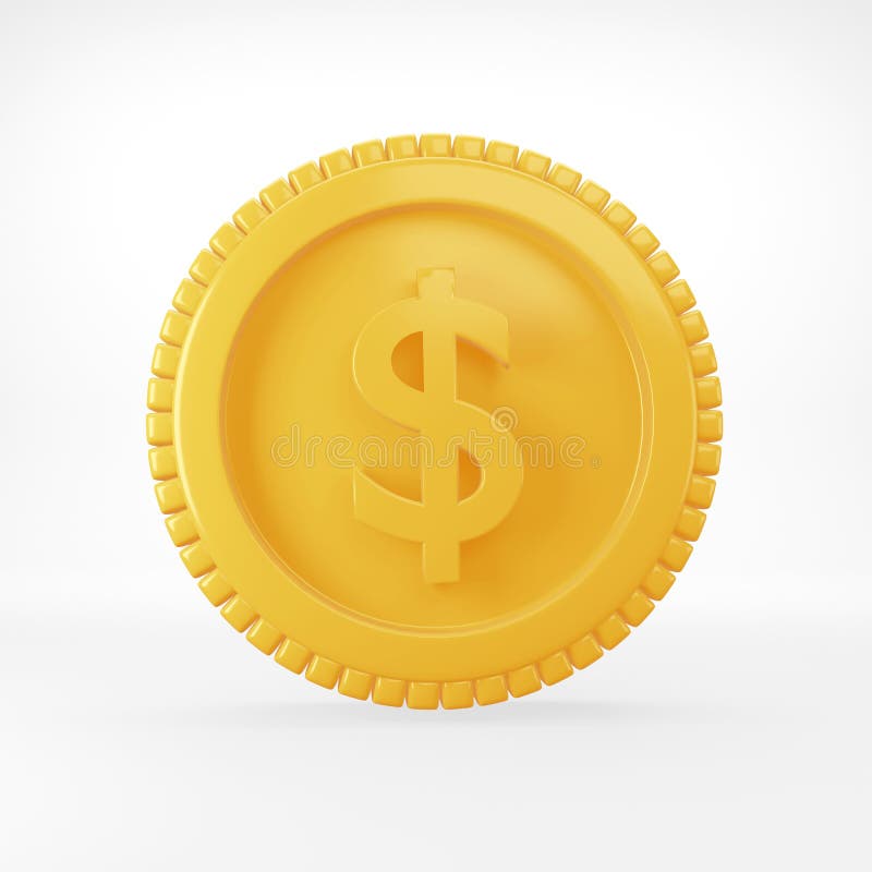 Business Finance Success With Coins Stock Illustration Illustration