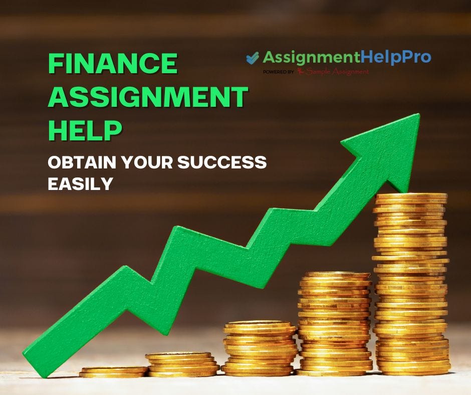 Exclusive Finance Assignment Help Obtain Your Success Easily