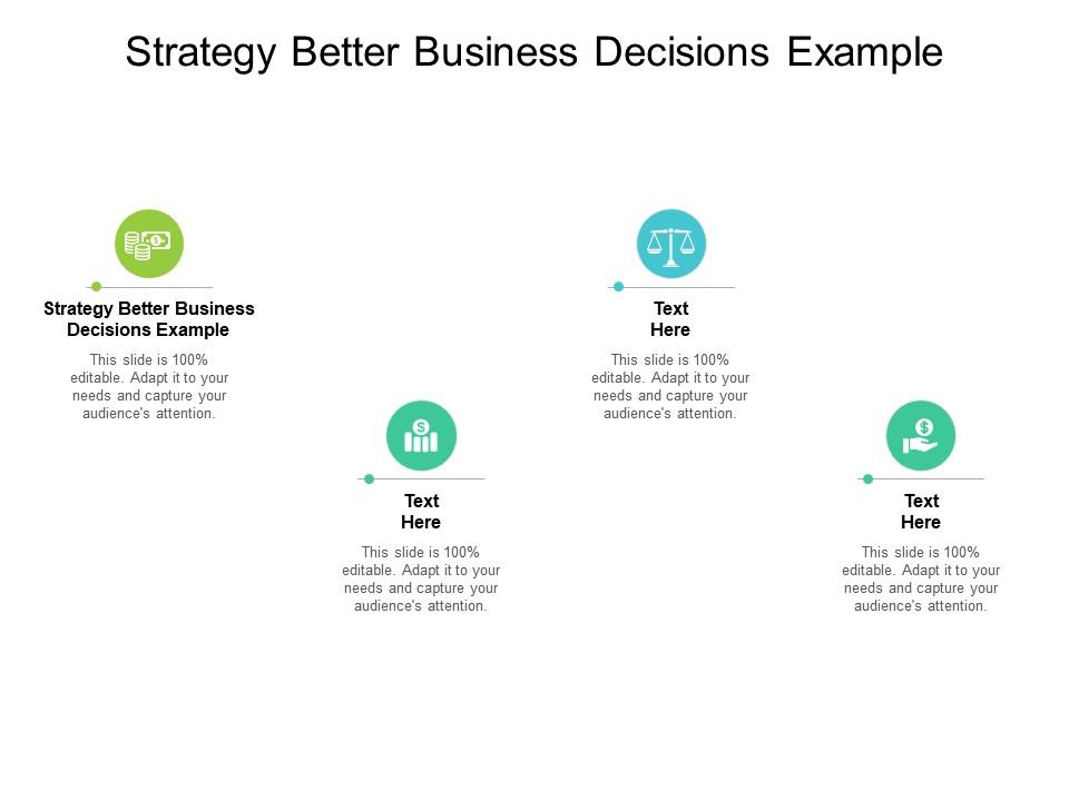 Financial Decisions Powerpoint Presentation Slides Ppt Template