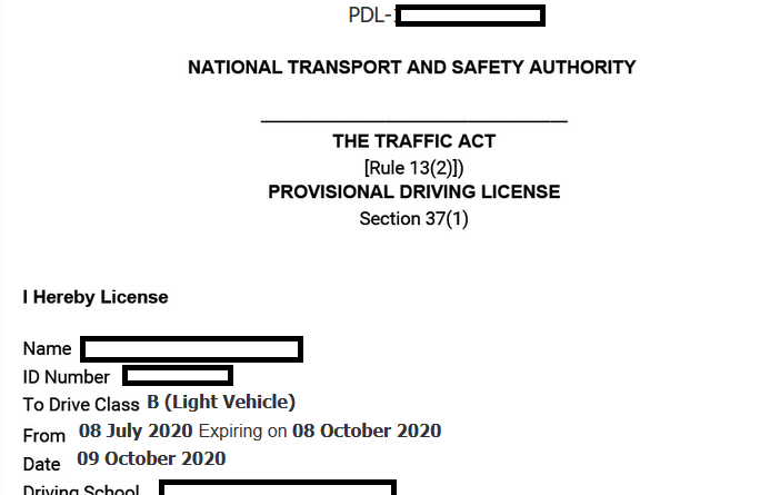 How To Apply For Your First Uk Provisional Driving Licence Step By