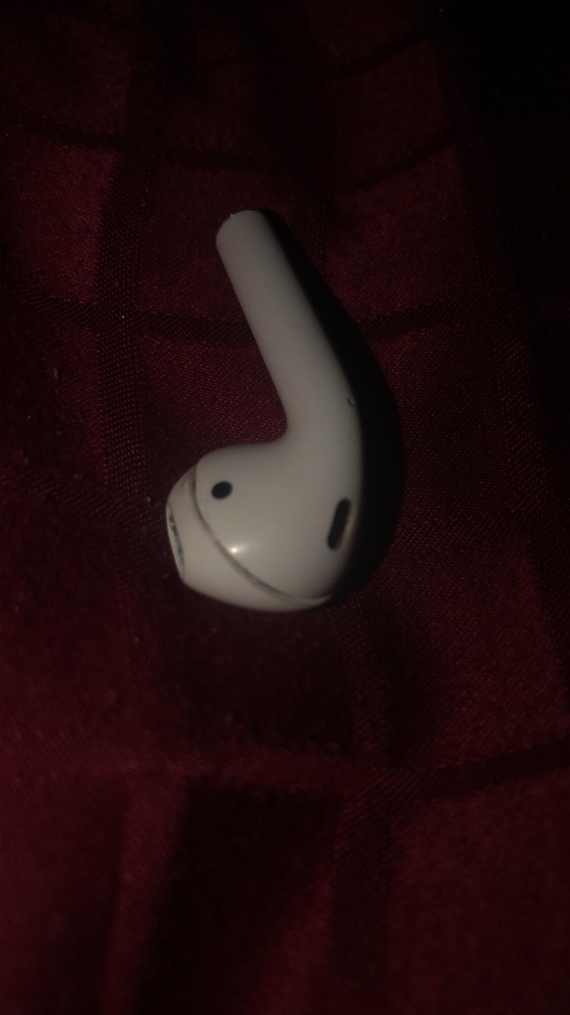 I Dropped One Of My Airpods On The Floor And It Popped Out Is There