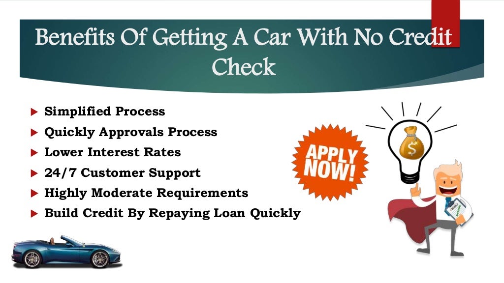 No Credit Check Car Loans Qualifying Car Financing With No Credit Check