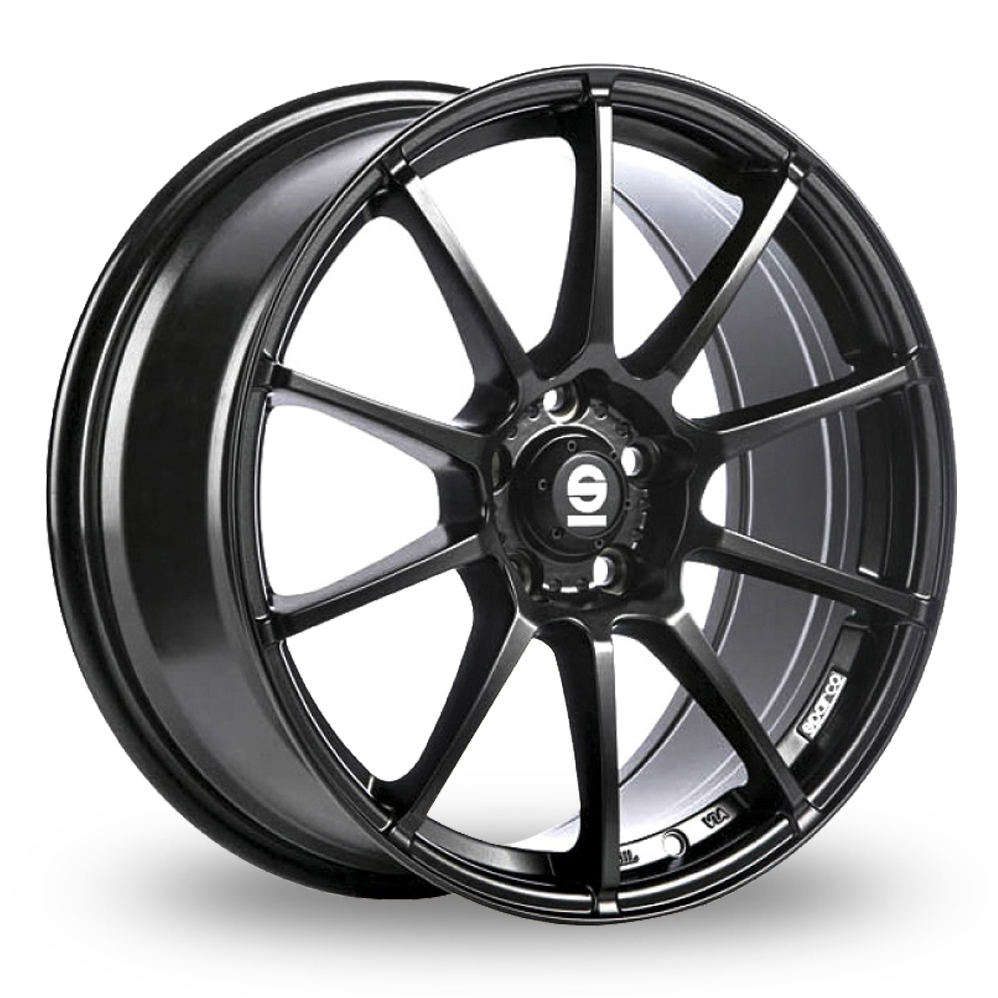 Sparco Assetto Gara Black 16 Alloy Wheels Wheelbase