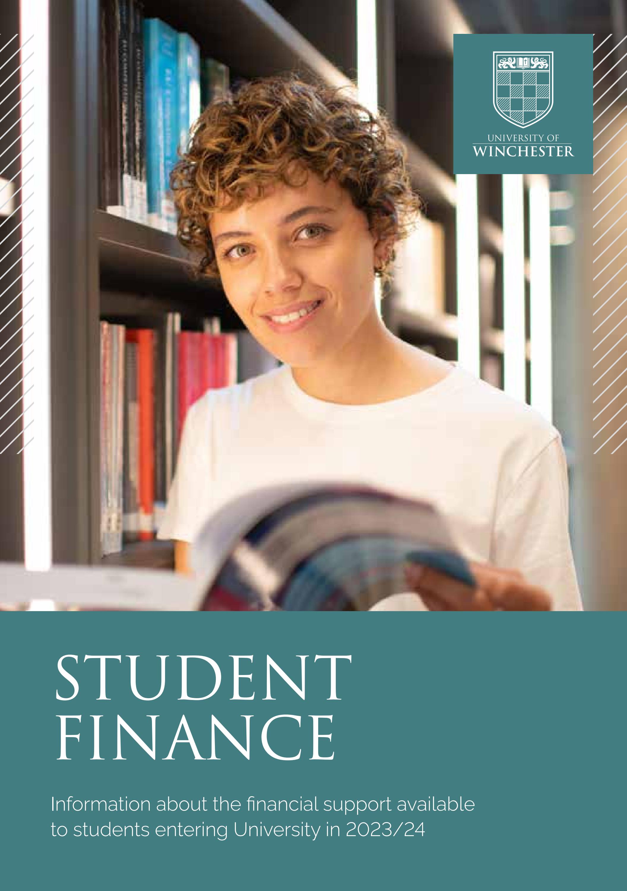 Student Finance Booklet 2023 24 By University Of Winchester Issuu