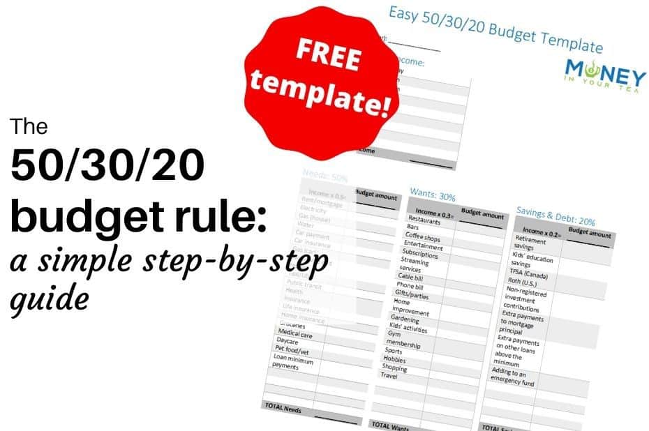 The 50 30 20 Budget Rule A Step By Step Guide Saving Money Budget