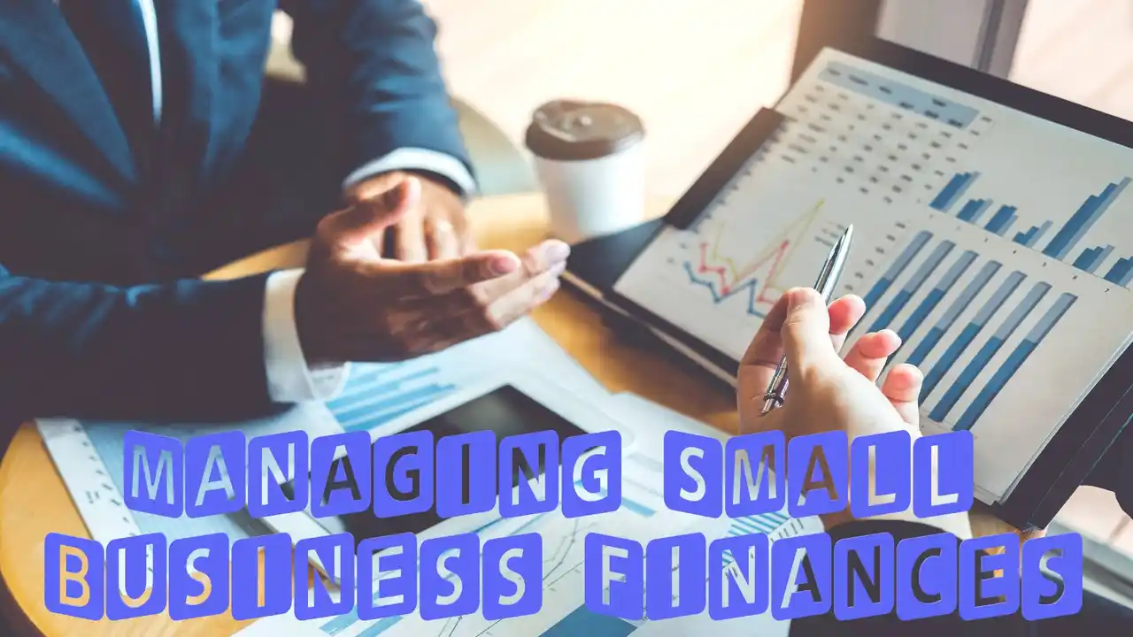 Tips On Managing Small Business Finances Infographic Business