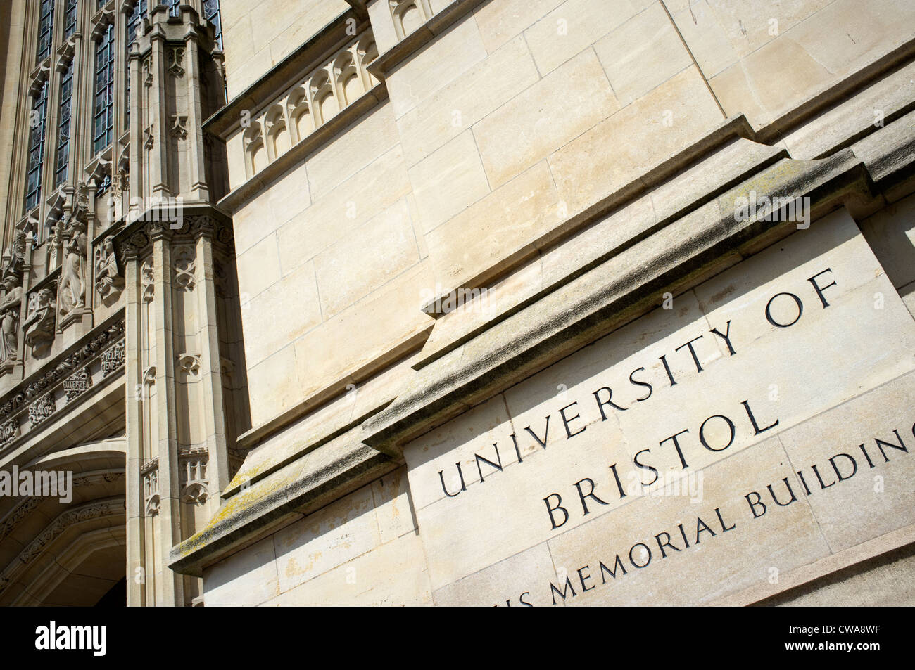 University Of Bristol Building Stock Photo Alamy