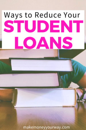 Ways To Reduce Your Student Loans Make Money Your Way