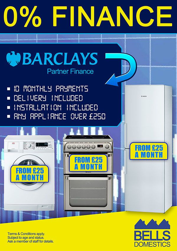 We Are Now Offering 0% Finance On All ‪#‎Appliances‬ Over £250! In ...